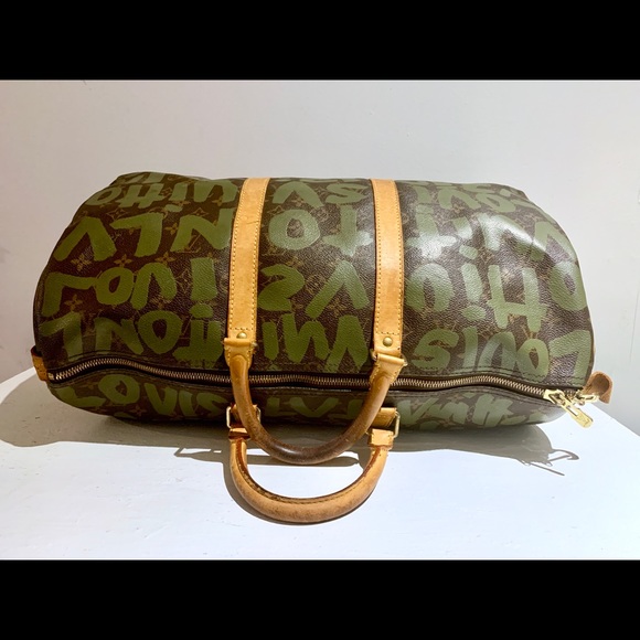 Louis Vuitton x Sprouse Keep All 50 vintage bag - Picture 4 of 8